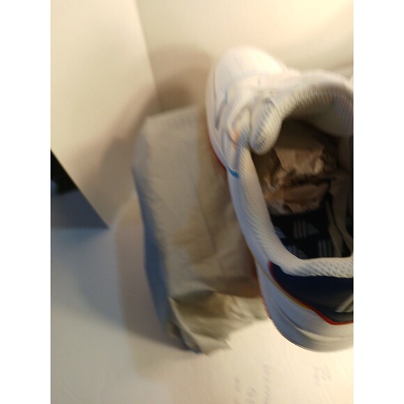 ALDI Gear 2024 Women's Size 7 Multicolor White Sneakers Lace Up Shoe Logo NEW - Picture 15 of 16